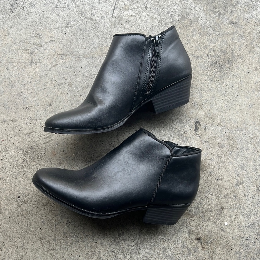 Ankle booties! Worn once!
